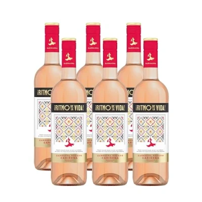 Abbildung von Ritmo de la Vida Garnacha Rosado Wein Halbtrockener Roséwein aus Spanien (6 x 0,75l)