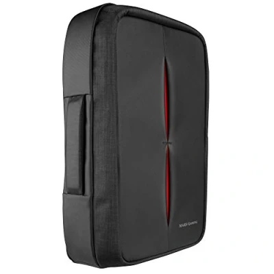 Abbildung von MARSGAMING Mars Gaming MB2 Rucksack Tasche (wasserdicht, TSA Schloss, bis 17,3 Zoll, externer USB Anschluss, Anti Diebstahl, Aluminiumgriff)