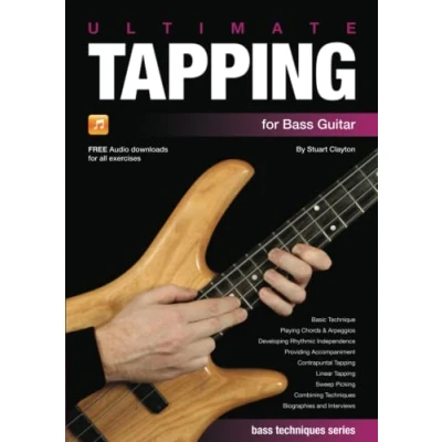Abbildung von Ultimate Tapping for Bass Guitar (Bass Techniques Series by Stuart Clayton, Band 5)