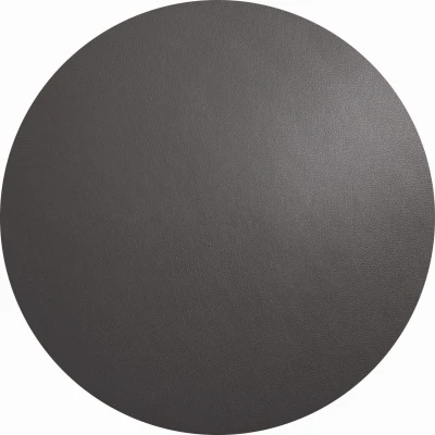Abbildung von ASA Selection Platzset Lederoptik Fein Basalt ø 38 cm