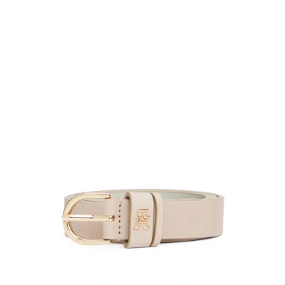 Abbildung von Tommy Hilfiger Essential Effortless Gürtel, Damen, Größe: 85, Khaki