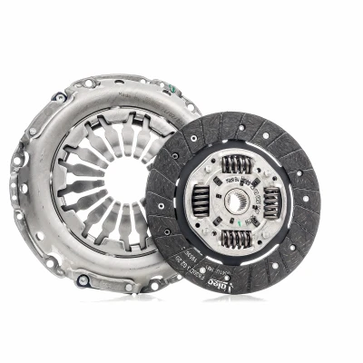 Abbildung von VALEO KIT2P 826853 Kupplungssatz mit Kupplungsdruckplatte Kupplungsscheibe, ohne Ausrücklager 200 RENAULT: Fluence, MEGANE 2 Coupe Cabriolet