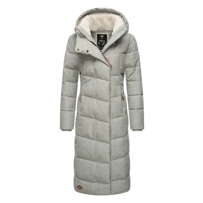 Abbildung von Ragwear Pavla LONG Wintermantel, Damen, Größe: Small, Zinc
