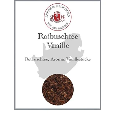 Abbildung von Lerbs &amp; Hagedorn, Roibuschtee Vanille Vollmundiger Geschmack 250g (ca. 21 Liter) Verfeinert mit echter