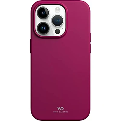 Abbildung von WHITE DIAMONDS Hülle Urban Case Silikonhülle Passend für Apple iPhone 14 Pro I Handyhülle, Silikon, Dünn, rutschfest (Pink)