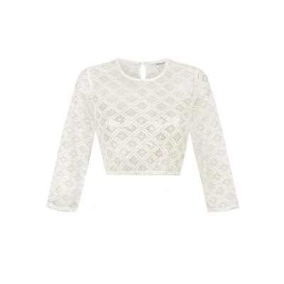 Abbildung von Stockerpoint Damen Holly Dirndlbluse, Creme, 36