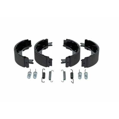 Abbildung von BOSCH 0 986 487 610 Handbremsbeläge mit Zubehör MERCEDES BENZ: Sprinter 3 T Pritsche/Fahrgestell, Kastenwagen, 2 Bus