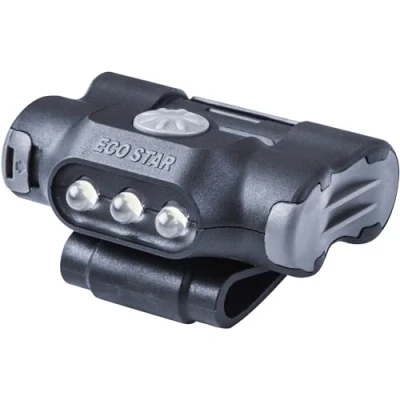 Abbildung von NEXTROCH UL10 Universale LED Lampe Cliplampe für Kappen, Molle, Rucksäcke, Koppel, Gürtel, 65 Lumen mit 2 AAA Batterien