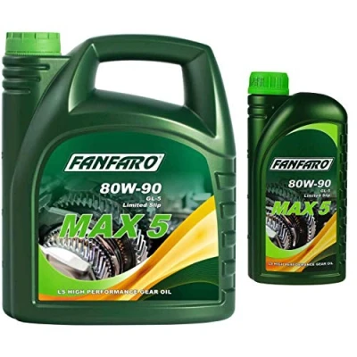 Abbildung von 5 Liter Original FANFARO MAX 80W 90 GL LS API Getriebeöl Gear Oil