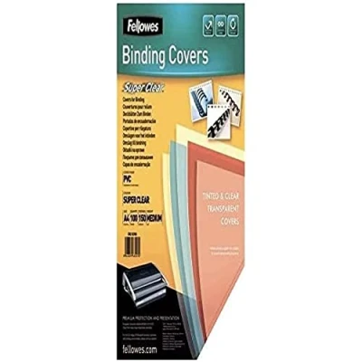 Abbildung von Fellowes Deckblatt A4 300mic PVC transparent VE=100 Stück