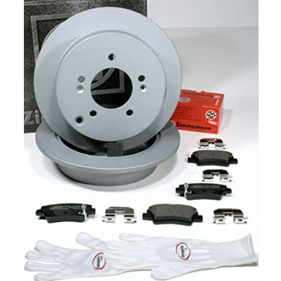 Abbildung von Autoparts Online Set 60014616 Zimmermann Bremsscheiben Coat Z Bremsen Bremsbeläge für hinten die Hinterachse