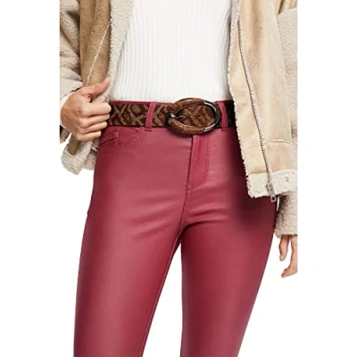 Abbildung von ESPRIT Damen 112EA1S305 Gürtel, 230/CAMEL, 80