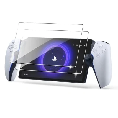 Abbildung von Rojeuinn 2 Stück Schutzglas Kompatibel mit Sony Playstation Portal/PS Portal/PS5 Portal Panzerfolie Schutzfolie,9H Härte Anti Kratzen Displayschutz