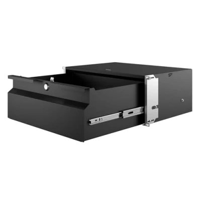 Abbildung von Stalflex Server Netzwerkschrank 19 Zoll Schublade 4U 320mm Hochbelastbarer Stahl Computer &amp; Racks Serverschrank, kompatibel mit Rack Schränken und Schienen