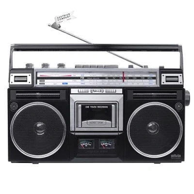 Abbildung von Silva Schneider PCR 1980 BT Tragbarer Retro Kassettenrecorder mit Bluetooth und Recording Funktion