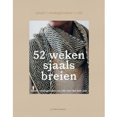 Abbildung von Forte Boek 52 weken sjaals breien Jonna Hietala