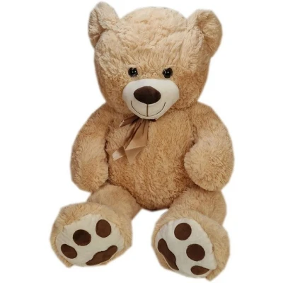 Abbildung von Heunec® Kuscheltier Teddybär Floppy, 100 cm, beige, mit Schleife