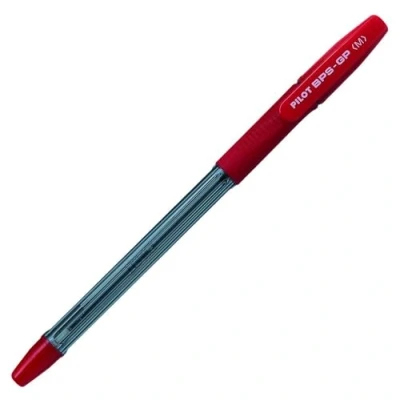 Abbildung von Pilot BPS GP M R Kugelschreiber M, gummierte Griffzone, 0,4 mm, rot