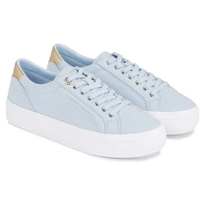 Abbildung von Tommy Hilfiger Sneaker low, Damen, Größe: 36, Breezy blue Schuhe