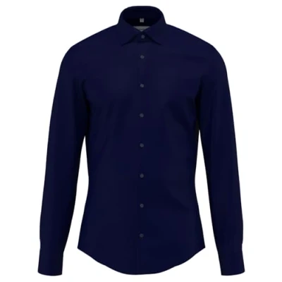 Abbildung von Seidensticker Herren Business Hemd, Blau, 40