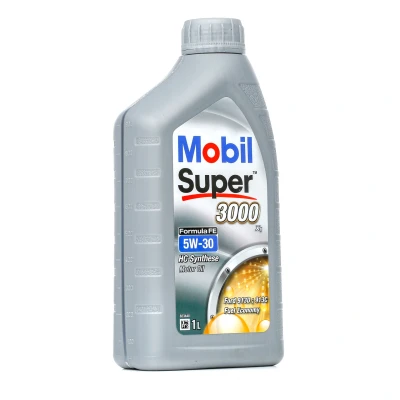 Abbildung von Mobil Super 3000 X1 Formula FE 5W 30 1l Motoröl 151521 FORD: Focus 2 Schrägheck, StreetKA Cabrio, Transit Mk6 Kastenwagen, VOLVO: XC90 I, S60 II