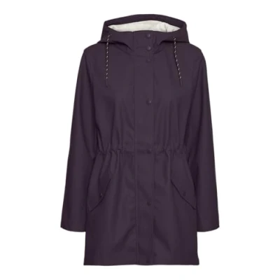 Abbildung von VERO MODA Damen Vmmalou Coated Jacket Noos Kurzjacke, Plum Perfect, M