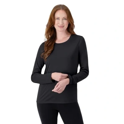 Abbildung von Hanes Sport Cool DRI Damen Performance Longsleeve T Shirt, schwarz, XX Large