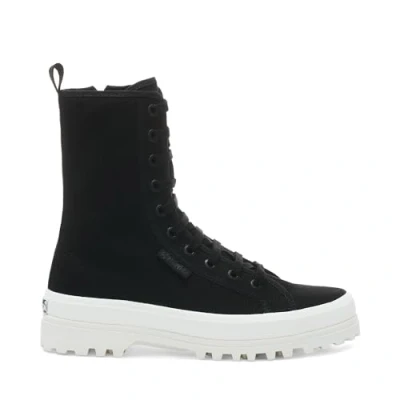 Abbildung von Superga À Lacets Montante Alpina Sneaker high, Damen, Größe: 41, Noir Schuhe