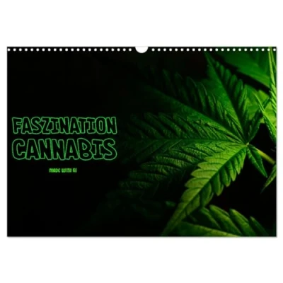 Abbildung von Faszination Cannabis (Wandkalender 2025 DIN A3 quer), CALVENDO Monatskalender