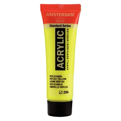 Abbildung von Amsterdam Standard Serie Acrylröhre 20ml Reflexgelb 256 (17042560)