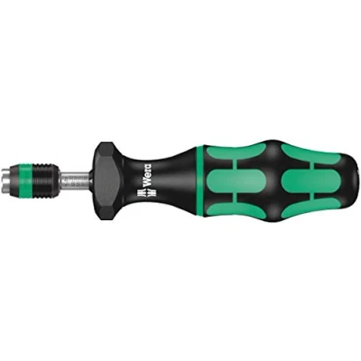Abbildung von Wera 7446 Kraftform einstellbare Drehmomentschraubendreher mit Rapidaptor Schnellwechselfutter, 1/4 Zoll, 11,0 29,0 in. lbs.