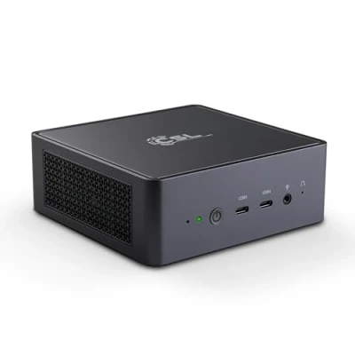 Abbildung von Mini PC CSL VenomBox 7640HS Windows 11 Pro, AMD Ryzen 5 6X 4300 MHz, 500 GB M.2 SSD, 16 DDR5 RAM, Radeon 760M Grafik, HDMI 2.1, USB 4.0, BT 5.3, AX WLAN