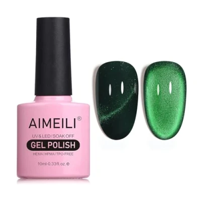 Abbildung von AIMEILI Cat Eye UV Gel, 10ml Gel Nagellack Nail Glitzer DIY Art Maniküre 757