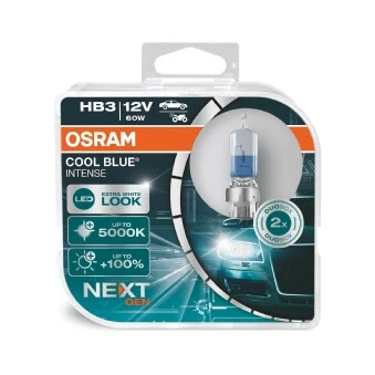 Abbildung von OSRAM 9005CBN HCB Glühlampe, Fernscheinwerfer HB3 12V 60W 5000K Halogen KIA: Sportage IV, Rio 4 Schrägheck, Stonic TOYOTA: Corolla Verso