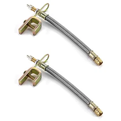 Abbildung von QWORK® Ventilverlängerung für Auto, PKW, LKW, 2 stücke, 18cm