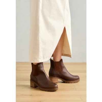 Abbildung von Panama Jack PIA Plateaustiefelette, Damen, Größe: 36, Bark Schuhe