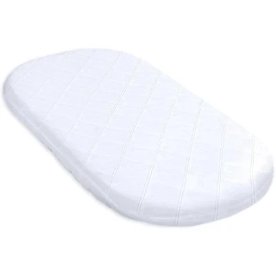 Abbildung von Totsy Baby Kinderwagen Matratze 80x40 cm Stubenwagen Oval Beistellbett Babymatratze