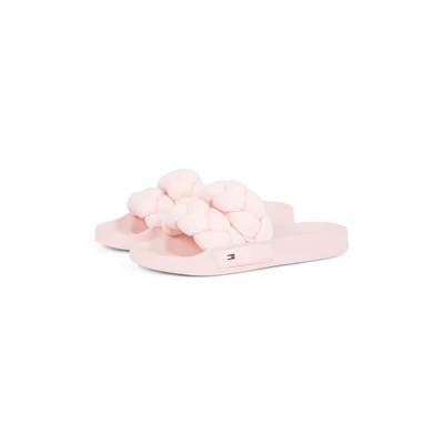Abbildung von Tommy Jeans Badezehentrenner, Damen, Größe: 35, Pink Schuhe