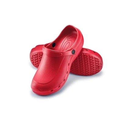 Abbildung von ESTRO Gartenclogs Herren Gartenschuhe Damen Unisex Leicht Gummischuhe Sommer Garten Clogs F92 (39, Rot)