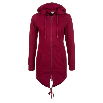Abbildung von Urban Classics Parka Sweatjacke, Damen, Größe: XS, Red