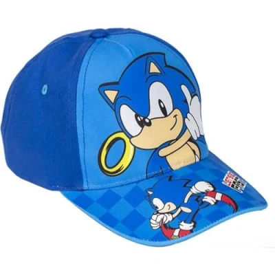 Abbildung von CERDÁ LIFE&#039;S LITTLE MOMENTS Jungen Kinder Cap mit Sonic Visier dunkelblau Verschluss, One Size