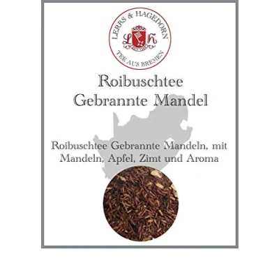 Abbildung von Lerbs &amp; Hagedorn, Roibuschtee Gebrannte Mandel 250g (ca. 21 Liter) Mandeln, Apfel, Zimt
