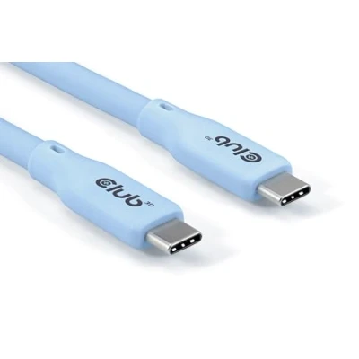 Abbildung von Club3D CAC 3003 Lifestyle USB C Kabel PD 240W,20Gbps 2m blau