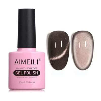 Abbildung von AIMEILI Cat Eye UV Gel, 10ml Gel Nagellack Nail Glitzer DIY Art Maniküre 733