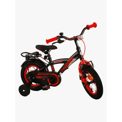 Abbildung von Thombike Kinderfahrrad Jungen 12 Zoll Schwarz Rot