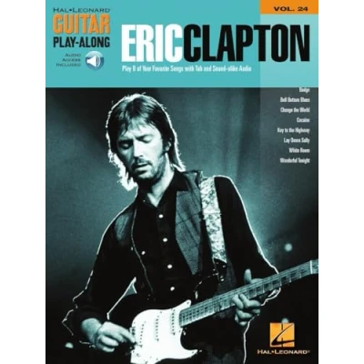 Abbildung von Gpa Volume 24 Eric Clapton Gtr Book/Cd: Noten, CD für Gitarre: Guitar Playalong (Hal Leonard Play Along)