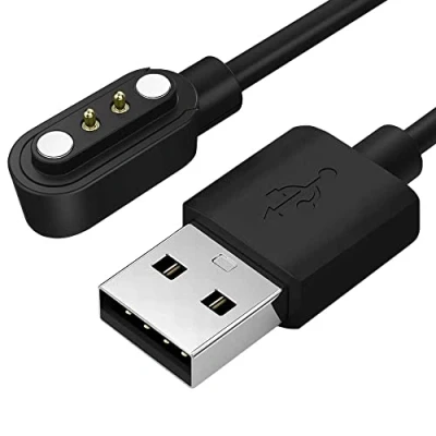 Abbildung von OcioDual 2 Pin Kabel Kompatibel mit Xiaomi Haylou LS01/LS02 Magnetisches Ladekabel Ersatzkabel Cable Basiskabel Ladeadapter