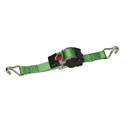 Abbildung von Kerbl Automatik Zurrgurt 50mm / 3,0m Zurrkraft 750/1500kg, Spitzhak, grün
