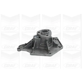 Abbildung von GRAF PA1050 Wasserpumpe mit Dichtung mechanisch Messing für Keilrippenriementrieb AUDI: A4 B8 Avant, A5 Sportback, Q5