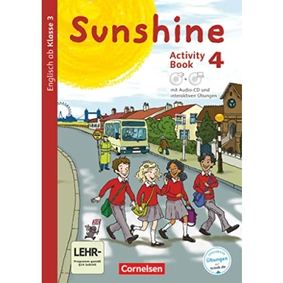 Abbildung von Sunshine Englisch ab Klasse 3 Allgemeine Ausgabe 2015 4. Schuljahr: Activity Book Mit interaktiven Übungen online CD ROM, Audio CD, Minibildkarten und Faltbox